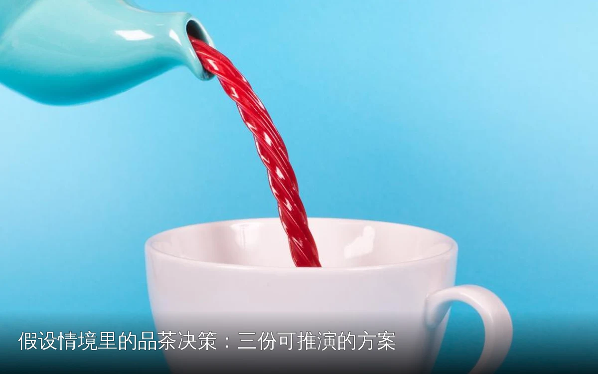 假设情境里的品茶决策:三份可推演的方案