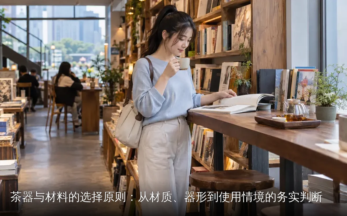 茶器与材料的选择原则:从材质、器形到使用情境的务实判断